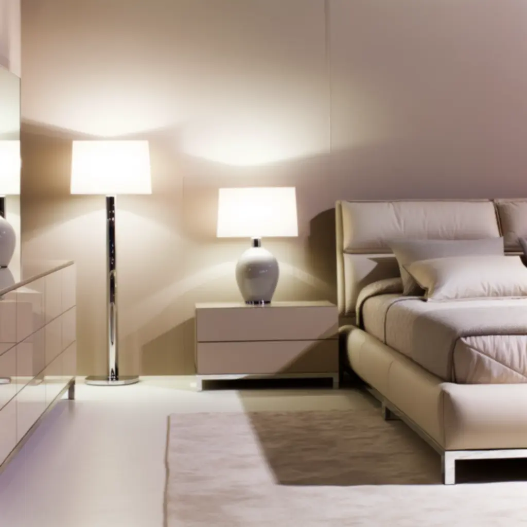 Ciemnoszara szafa narożna z lustrem i trzema drzwiami