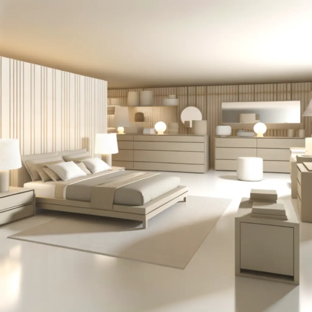 Szafa z uporządkowanymi rozwiązaniami przechowywania